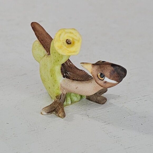 RARE Freeman McFarlin George Good Roadrunner With Cactus Miniature Figurine - Picture 8 of 8